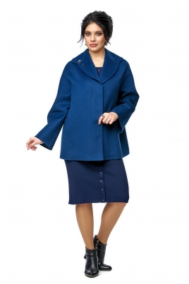 Куртка женская из текстиля с воротником