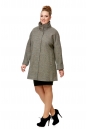 Женское пальто из текстиля с воротником 8008143-2