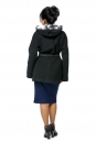 Женское пальто из текстиля с капюшоном 8008380-3
