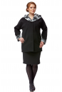 Женское пальто из текстиля с капюшоном 8008476-2