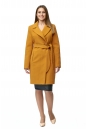 Женское пальто из текстиля с воротником 8008701