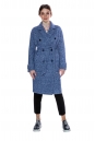 Женское пальто из текстиля с воротником 8011584-2