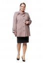 Женское пальто из текстиля с воротником 8012081-2