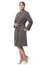 Женское пальто из текстиля с воротником 8012199-2