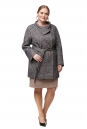 Женское пальто из текстиля с воротником 8012673-2