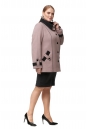 Женское пальто из текстиля с воротником 8012739-2