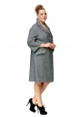 Женское пальто из текстиля с воротником 8012823-2