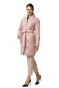 Женское пальто из текстиля с воротником 8013843-2