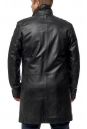 Мужская кожаная куртка из натуральной кожи с воротником 8014317-3