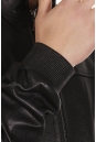 Мужская кожаная куртка из натуральной кожи с воротником 8021894-3
