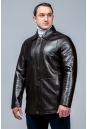 Мужская кожаная куртка из эко-кожи с воротником 8023458-7