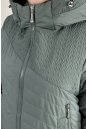 Женское пальто из текстиля с капюшоном 8024072-8