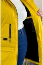 Женское пальто из текстиля с капюшоном 8024107-6